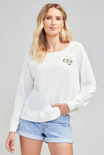 Load image into Gallery viewer, WildFox - Getting Acquainted Rings Graphic Sweatshirt
